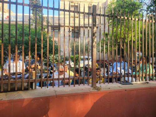 Protest At The Election Commission